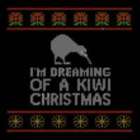 Kiwi Christmas - Mens Lowdown Singlet Design
