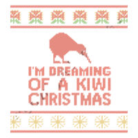Kiwi Christmas - Mens Base Longsleeve Tee Design