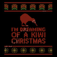Kiwi Christmas - Mens Block T shirt Design